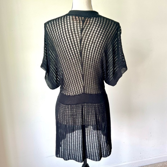 ANTHROPOLOGIE SPARROW Plunging Knit Tunic/Cover Up—SZ. Medium - Picture 6 of 10